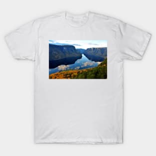 Aurlandsfjord Flam Norwegian Fjord Norway T-Shirt